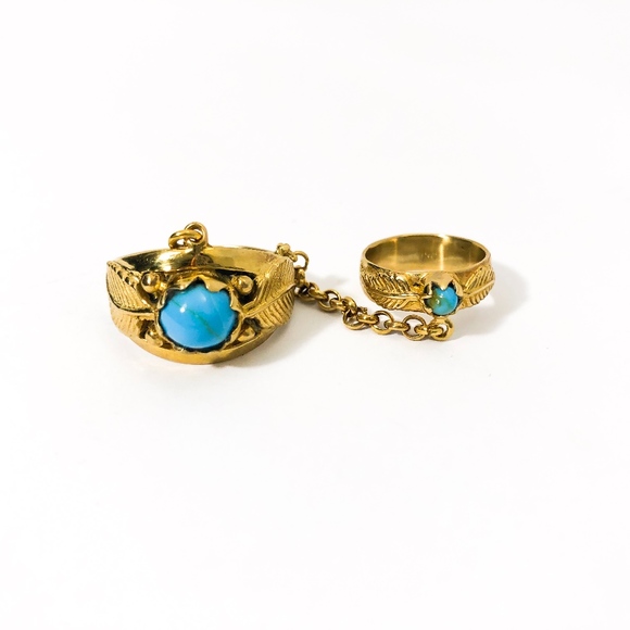 Sunahara Jewelry Jewelry - Sunahara Leaf Chain Ring in Gold